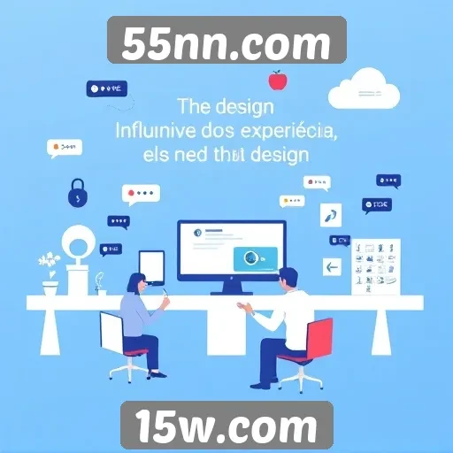 Impacto do design na experiência dos usuários em 55nn.com