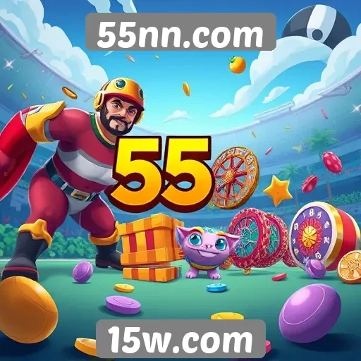 Ranking dos jogos mais populares no 55nn.com