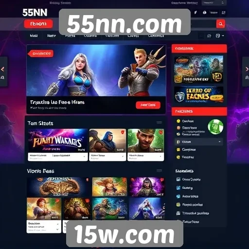 Análise da interface do usuário do 55nn.com